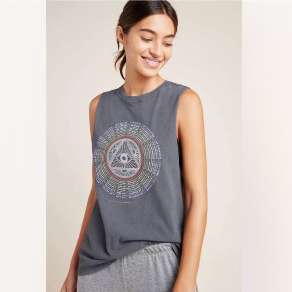 NWOT Spiritual Gangster Connected Cut Off Band Tank